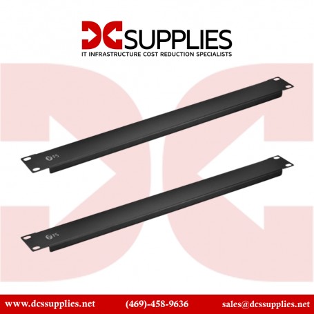 VERTIV VRA2014 Blanking Panel, 2U Rack Accessory, Black, Steel, 200 Pack