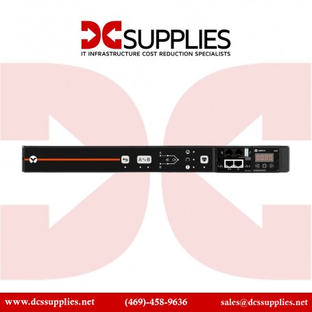 Vertiv VA4N3100 Rpdu Rack Transfer Switch Monitored Unit Level 30A 208V 4.9KW