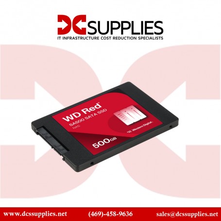 Western Digital WDS500G1R0A 500GB WD Red SA500 NAS 3D NAND Internal SSD