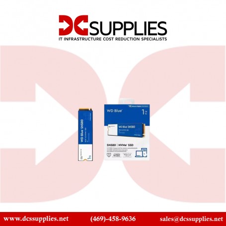 Western Digital WDS100T3B0E WD Blue SN580 NVMe SSD, 1TB