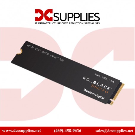 Western Digital WDS100T3X0E WD_BLACK 1TB SN770 NVMe Internal Gaming SSD Solid State Drive