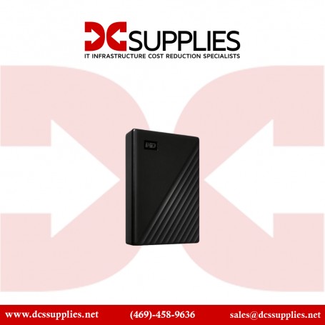 WD WDBPKJ0050BBK-WESN 5TB My Passport Portable External Hard Drive, Black