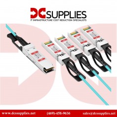 Accortec AOC-D-2Q-200G-2M-ACC Arista Compatible 100G NRZ Passive Twinax DAC Cable, 2m