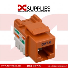 Black Box CAT6J-BK CAT6 Black Keystone Jack Value Line