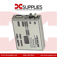 Black Box ME662A-SST FlexPoint Modular Media Converter RS-232 to Fiber Single Mode