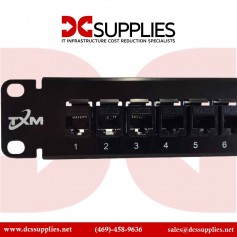 Black Box JPM808A-R2 Feed-Through 24 Port Cat 5e Network Patch Panel