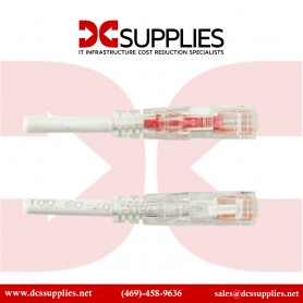 Black Box C6PC70-WH-15, 15' CAT6 Lockable Patch Cable