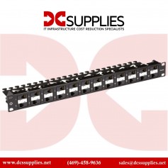 Black Box C6APP70-24-R2 CAT6A 110-Punchdown Patch Panel 24 Ports