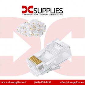 Black Box C5E-MP-U-100PAK 100-pack CAT5E Unshielded Modular Plug Value Line