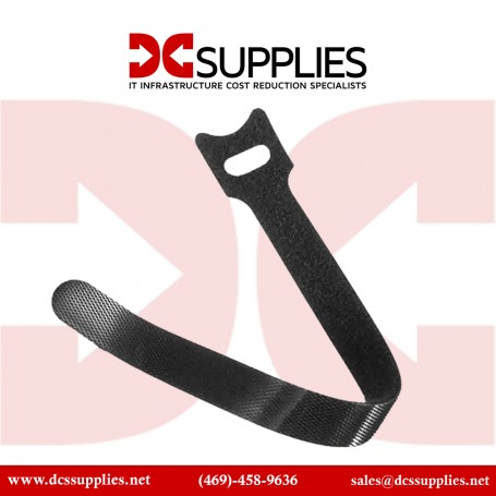 Black Box FT9120 Wrap Black Basic Hook and Loop Cable