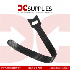 Black Box FT9120 Wrap Black Basic Hook and Loop Cable,10 Pack