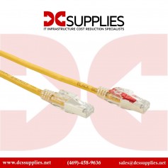 Black Box C6PC70S-YL-20 GigaTrue 3 CAT6 250-MHz Ethernet Patch Cable 20 ft Yellow