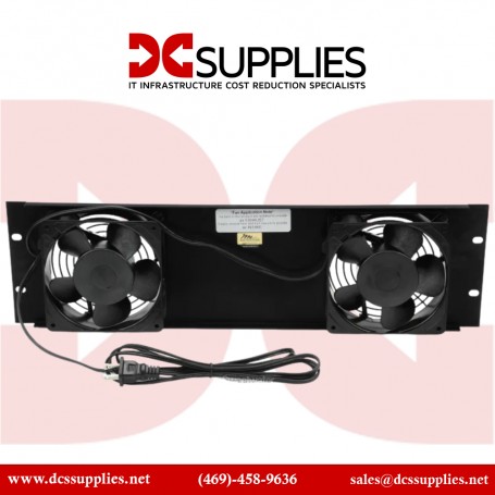 Black Box RMT079 Quiet Fan Panel with (2) Fans