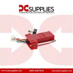 Black Box FA4509F-RD DB9 Colored Modular Adapter (Unassembled)