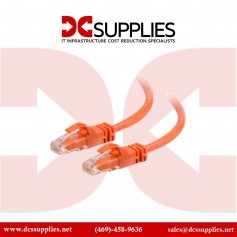 Black Box CAT5EPC-006-OR 6FT CAT5E Orange Molded Boot Patch Cable