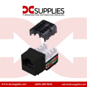 Black Box FMT926-R2 GIGABASE2 CAT5E Jack Universal Wiring Orange Single Pack