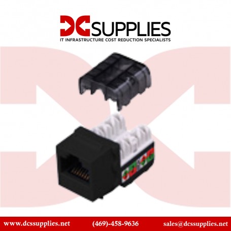 Black Box FMT926-R2 GIGABASE2 CAT5E Jack Universal Wiring Orange Single Pack