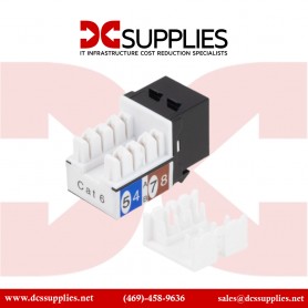 Black Box FMT929-R2 GIGABASE2 CAT5E Jack, Universal Wiring