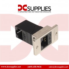 Black Box FMT1020 CAT6 RJ-45 Panel-Mount Couplers, unshielded