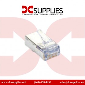 Black Box C6EZSP-50PAK Shielded CAT6 EZ-RJ45 Modular Plugs, 50-Pack
