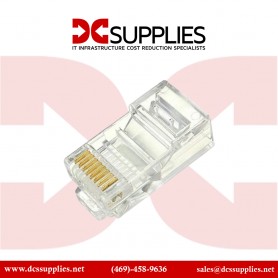 Black Box FMTP5ES-100PAK CAT 5E MODULAR PLUGS SHIELDED-100 Pack