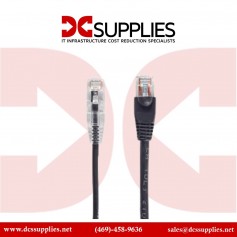 Black Box CAT6PC-001-BK-10PAK 10-Pack 1ft CAT6 Patch Cables (Black)