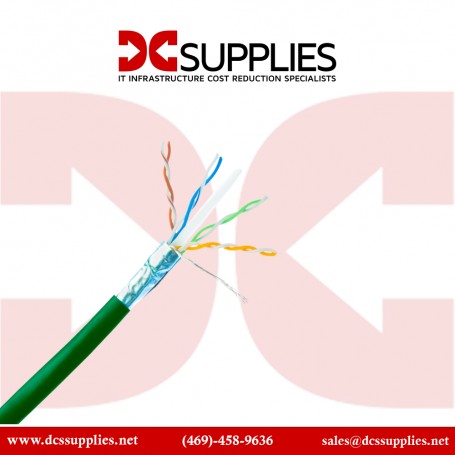 Black Box EVNSL0643A-1000 Giga true 550 CAT6, 550-MHz Stranded Bulk
