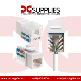 Black Box C6AJA70-WH-R2-25PAK CAT6A Keystone Jack 25 Pack - White