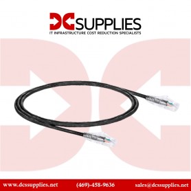 Black Box CAT6PC-015BK25PAK CAT6 Molded Boot Patch CA Black 15FT 25