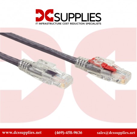 Black Box CAT6PC-010-BK-25PAK Bbxconn CAT6 Patch Cable-UTP PVC Snagless Black 10 Ft 25 Pack
