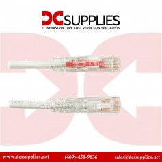 Black Box CAT6PC-001-WH-25PAK 1 ft White CAT6 Patch Cable, 25-Pack