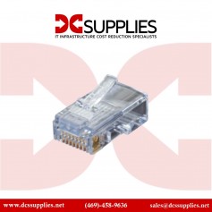 Black Box C6EZUP-50PAK CAT6 EZ-RJ45 Modular Plugs, 50-Pack
