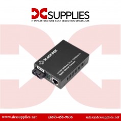 Black Box LMC4002A Gigabit Ethernet Media Converter, Multimode
