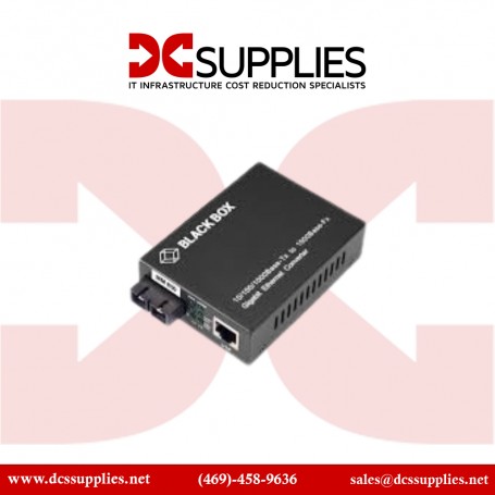 Black Box LMC401A and LMC402A Fast Ethernet Media Converter, Multimode, SC/ST