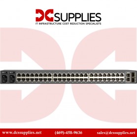 Black Box LES1748A-R2 Console Server - POTS Modem Dual 10/100/1000 48-Port
