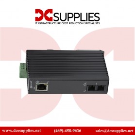 Black Box LMC270A-MM-SC Hardened Mini Industrial Media Converter