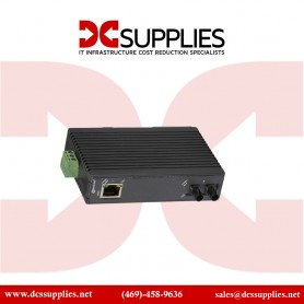 Black Box LMC282A Fast Ethernet Industrial Media Converter Single-Mode SC