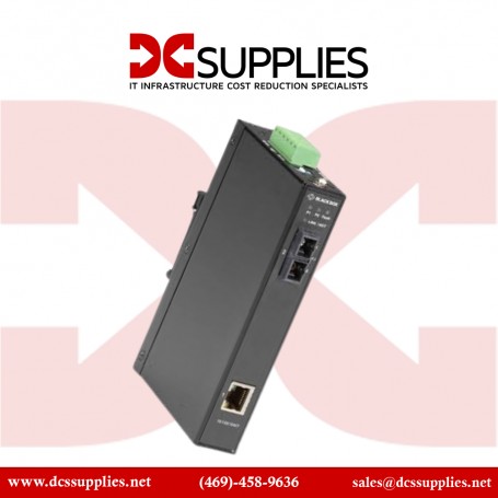 Black Box LGC282A Gigabit Industrial Media Converter Single-Mode SC