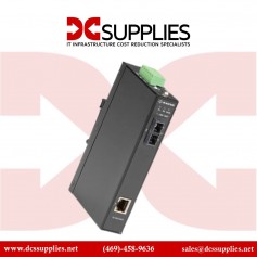 Black Box LGC282A Gigabit Industrial Media Converter Single-Mode SC