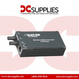 Black Box LHC040A-R4 & LHC041A-R4 Fast Ethernet Media Converter, Multi, ST/SC