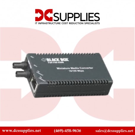 Black Box LHC040A-R4 & LHC041A-R4 Fast Ethernet Media Converter, Multi, ST/SC