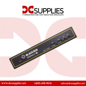 Black Box EMD2002PE-R-P Emerald Pe, PoE HD DVI, Dual Head, VUSB, Audio, RX