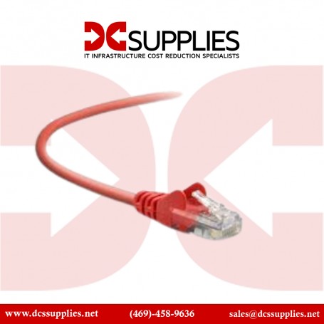 Belkin A3L791-06-RED CAT 5e RJ45 Patch Cable Red 6-Ft