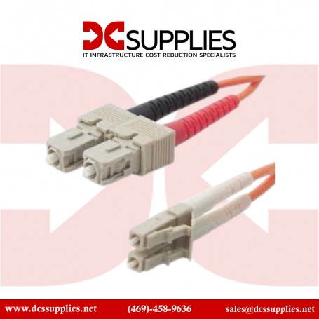 Belkin F2F202LL-03M 3M Multimode LC LC Duplex Fiber Patch Cable 62.5 125