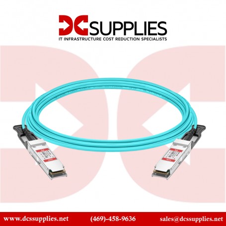 Axiom  ET6402-AOC-1M-AX Edge-Core Compatible 40GBASE-AOC QSFP+ Active Optical Cable, 1m