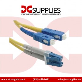 Belkin F2F802L7-15M Singlemode Duplex 8.3/125 Fiber Optic Patch Cable (49 Feet, SC/LC)