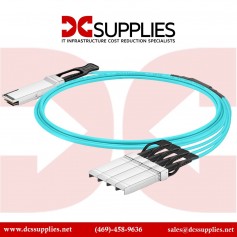 Accortec QSFP-8LC-AOC15M-ACC 40G QSFP+ to 4 duplex LC Breakout Active Optical Cable, 15m