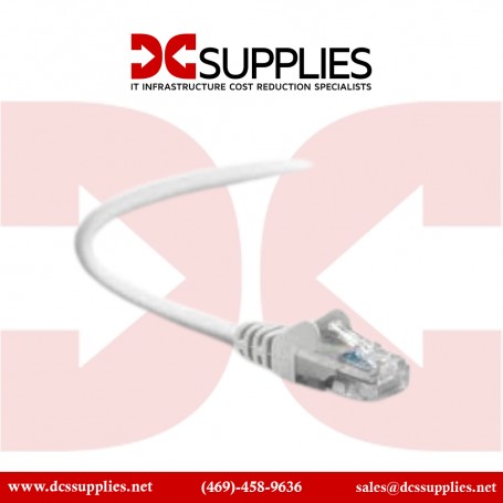 Belkin A3L791-05-WHT-S CAT 5e RJ45 Patch Cable 5-Ft White Snagless