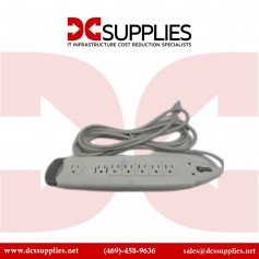 Belkin F9H710-12 7-Outlet SurgeMaster Home Series with Phone Protection 12Ft Cord - White