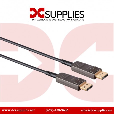 MonoPrice  21805 Slimrun AV DisplayPort Cable Fiber Optic, AOC, 40FT
